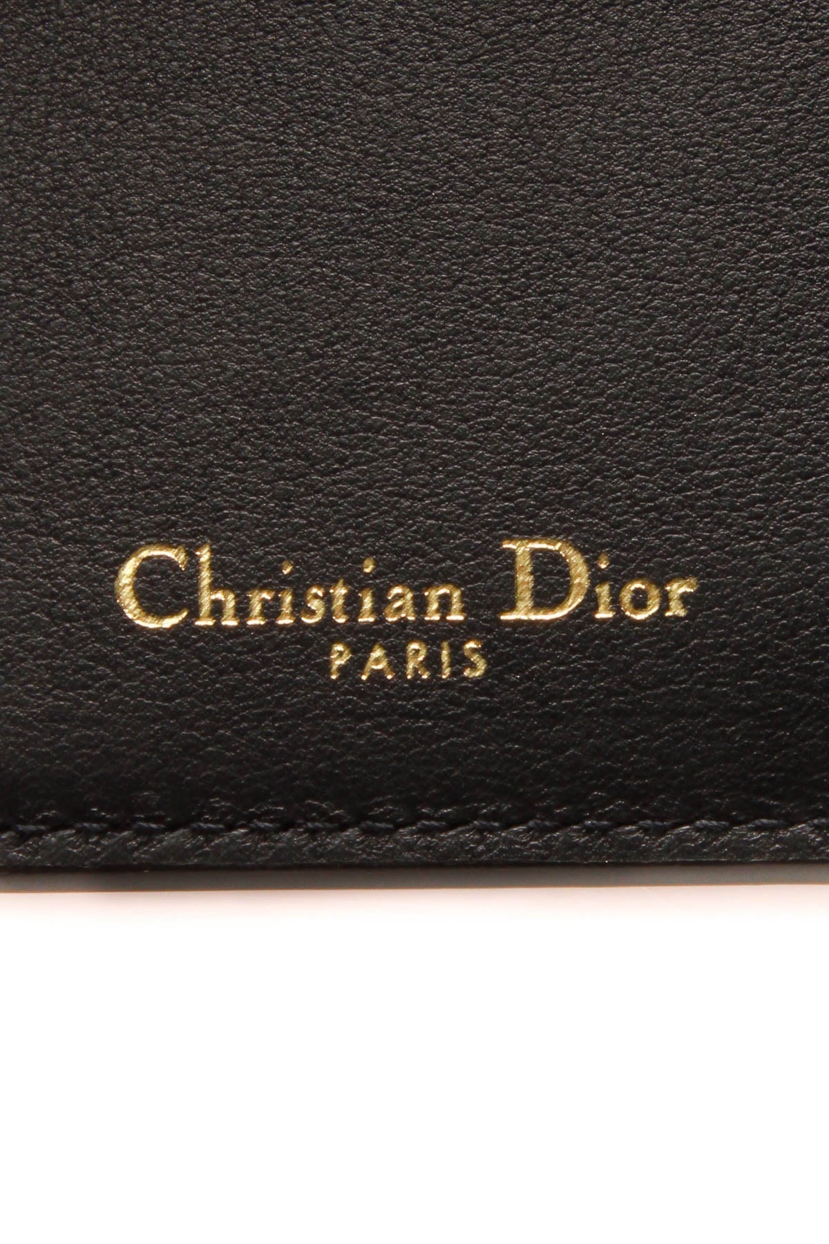 Oblique Passport Cover - Navy/Black Diorissimo