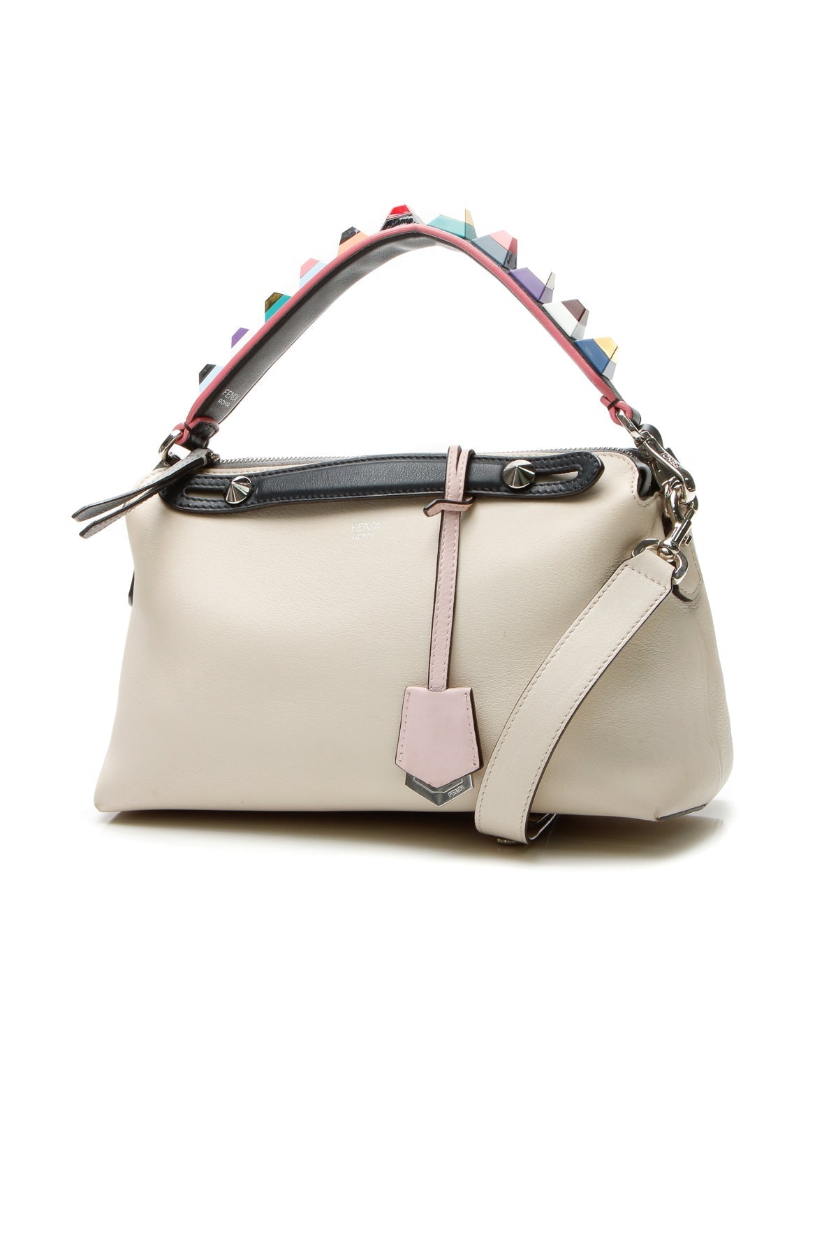 By The Way Small Boston Bag - Beige