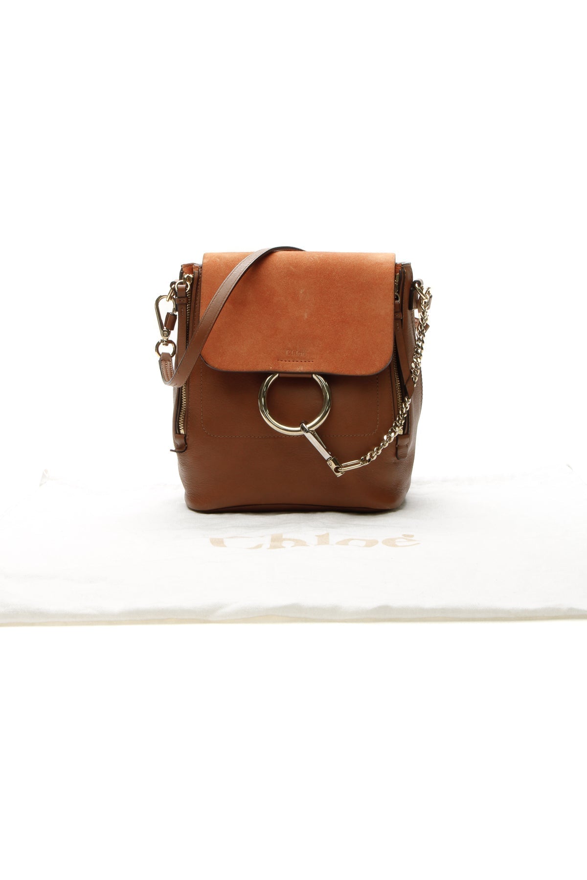 Faye Small Backpack - Tan