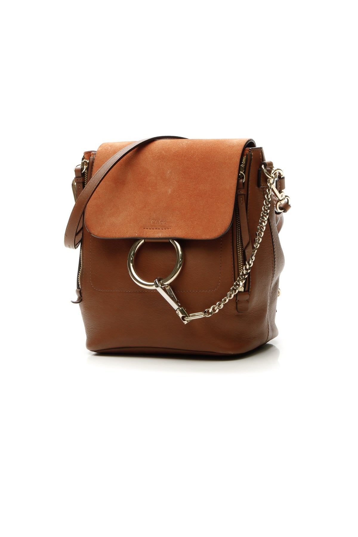 Faye Small Backpack - Tan