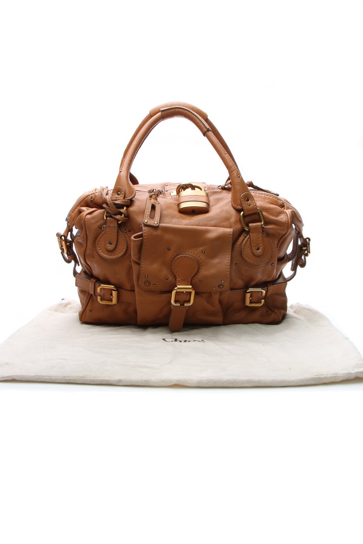 Paddington Satchel Bag - Tan