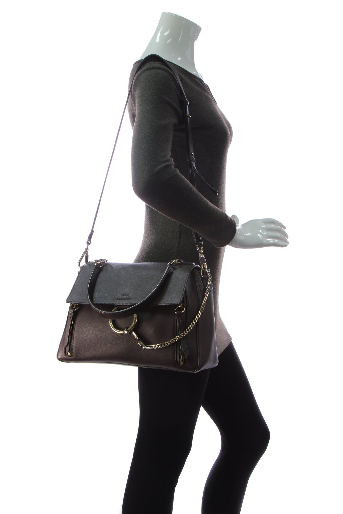 Faye Day Medium Shoulder Bag - Brown
