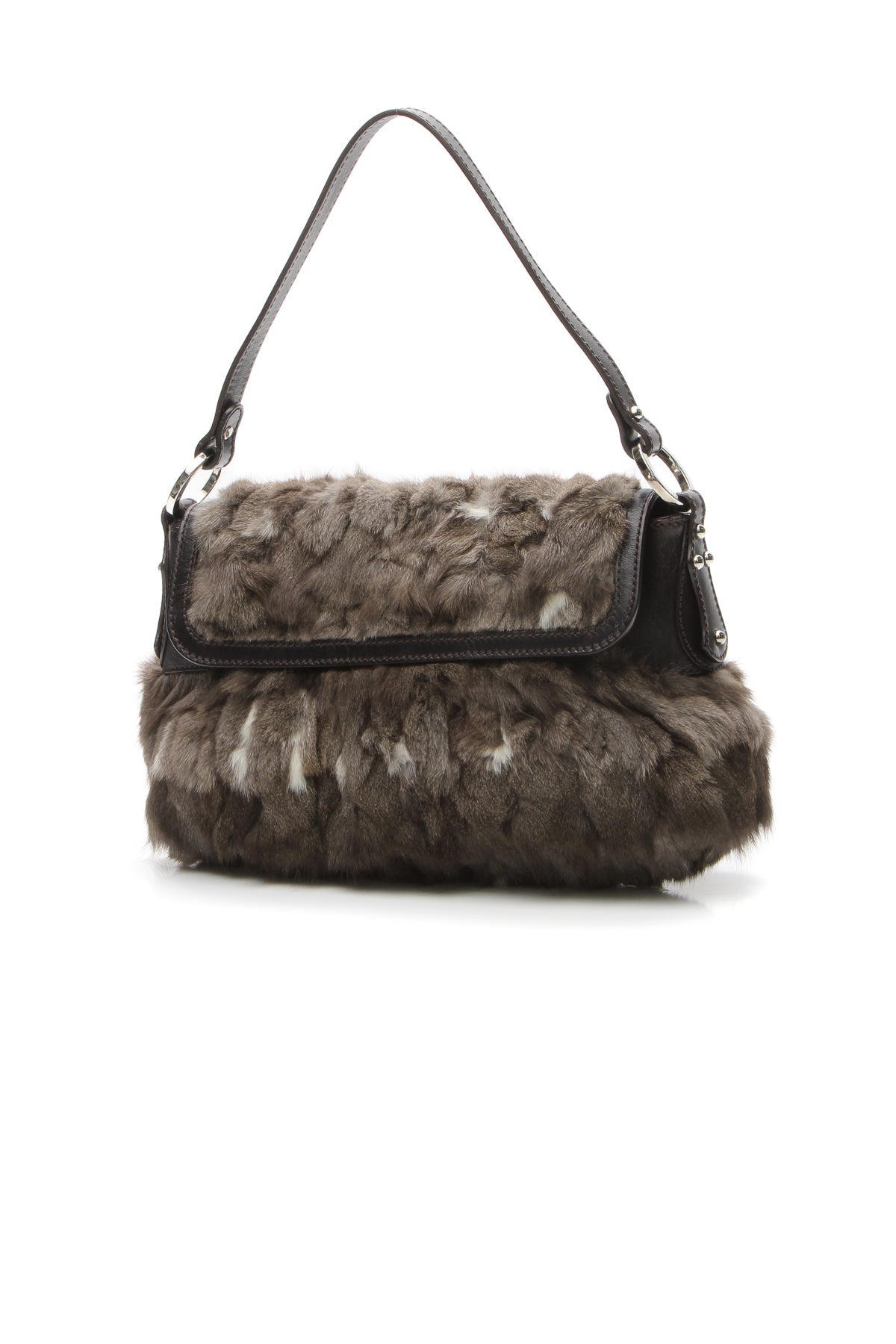 Fur Chef Shoulder Bag - Brown