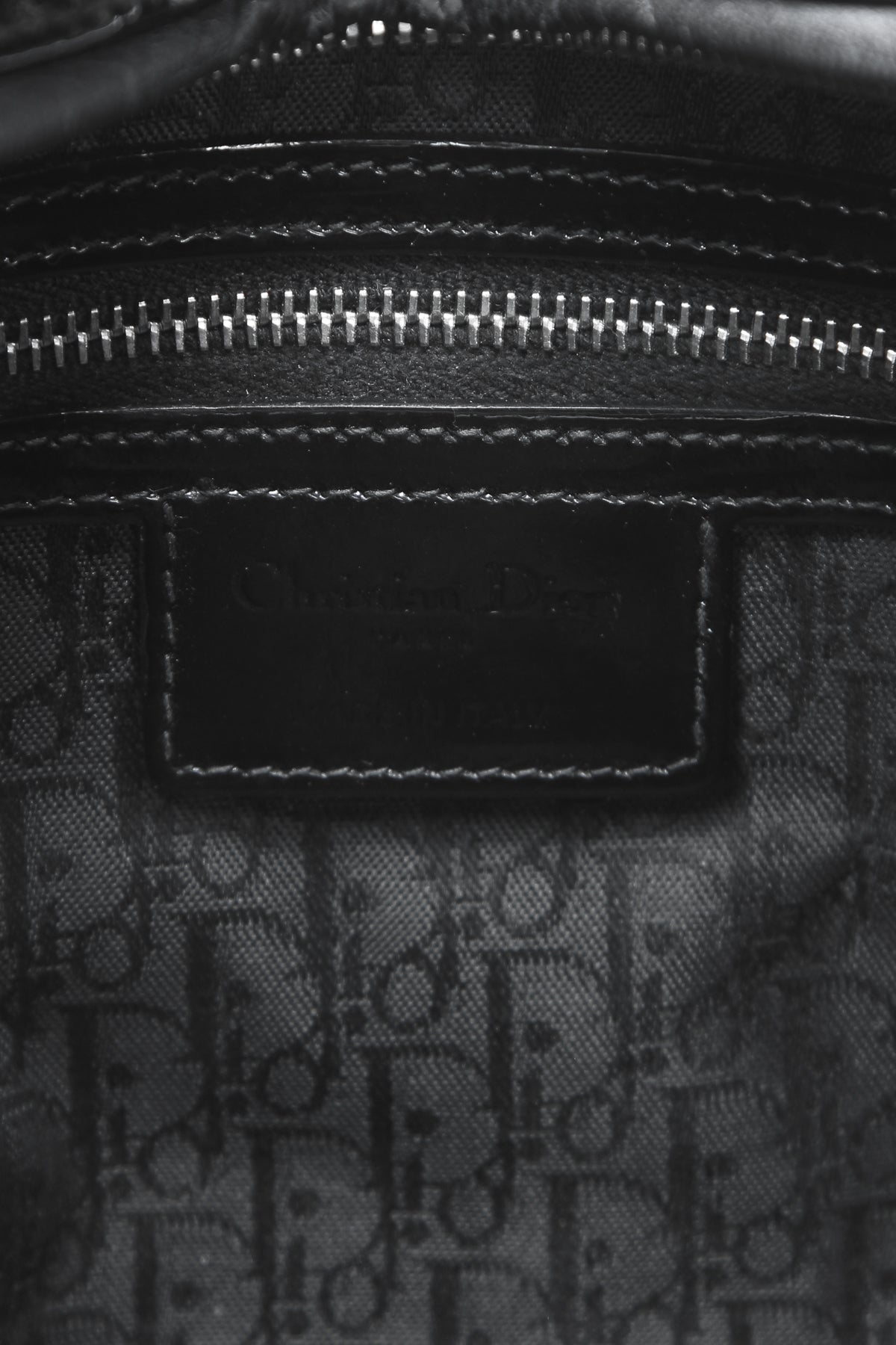Large Lady Dior Bag - Black