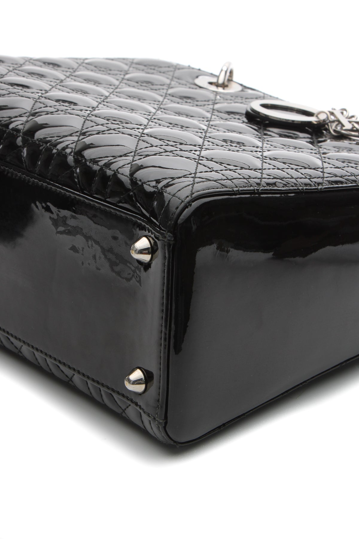 Large Lady Dior Bag - Black