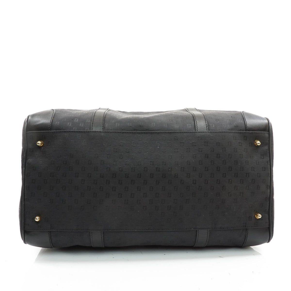 Fendi Zucca Boston Hand Bag Canvas