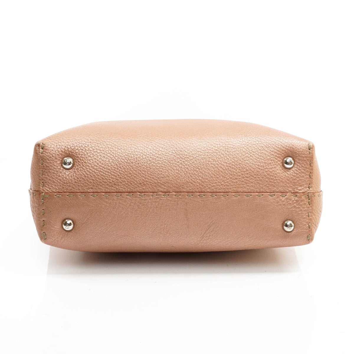 Fendi Tote Bag Leather Pink