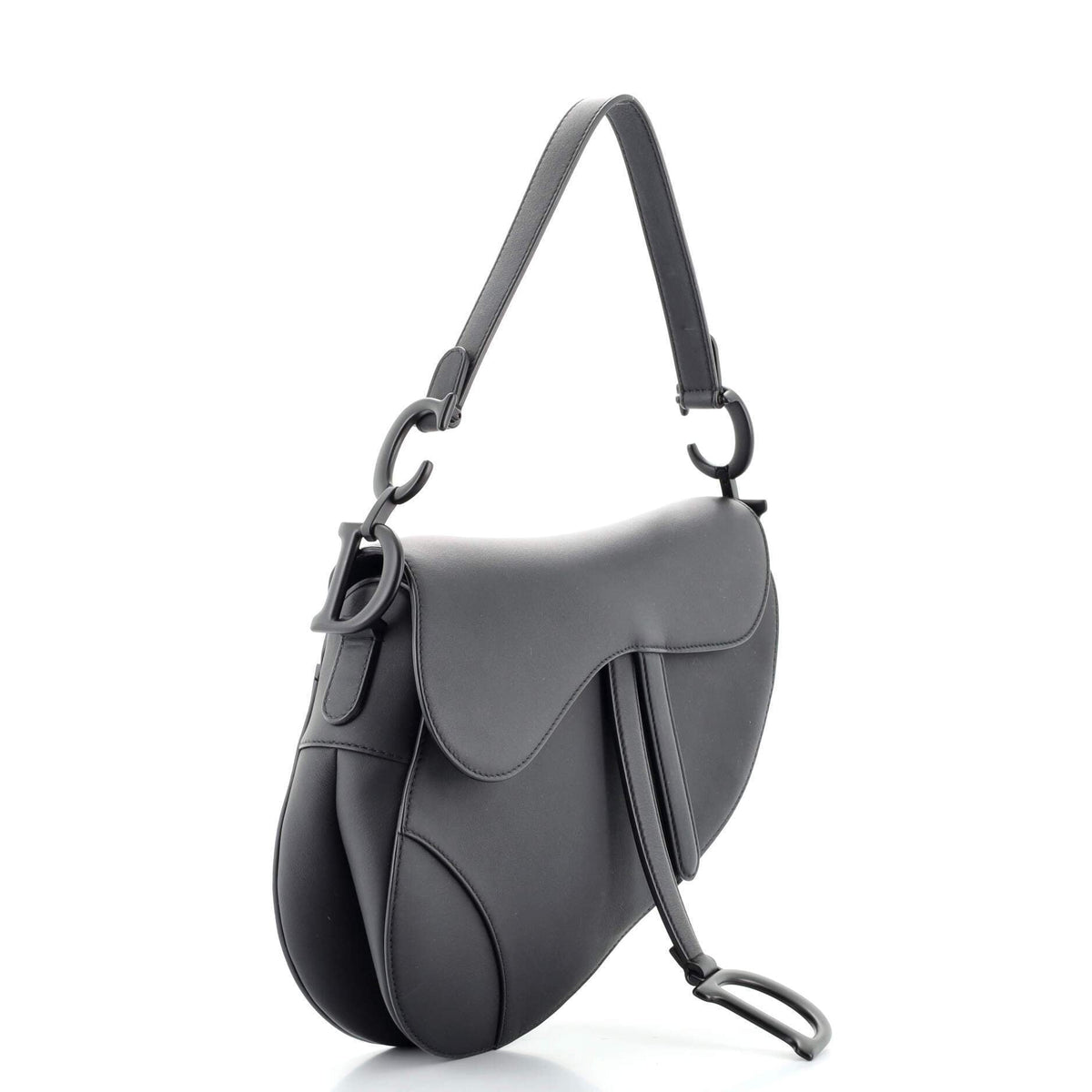 Ultra Matte Saddle Handbag Leather Medium