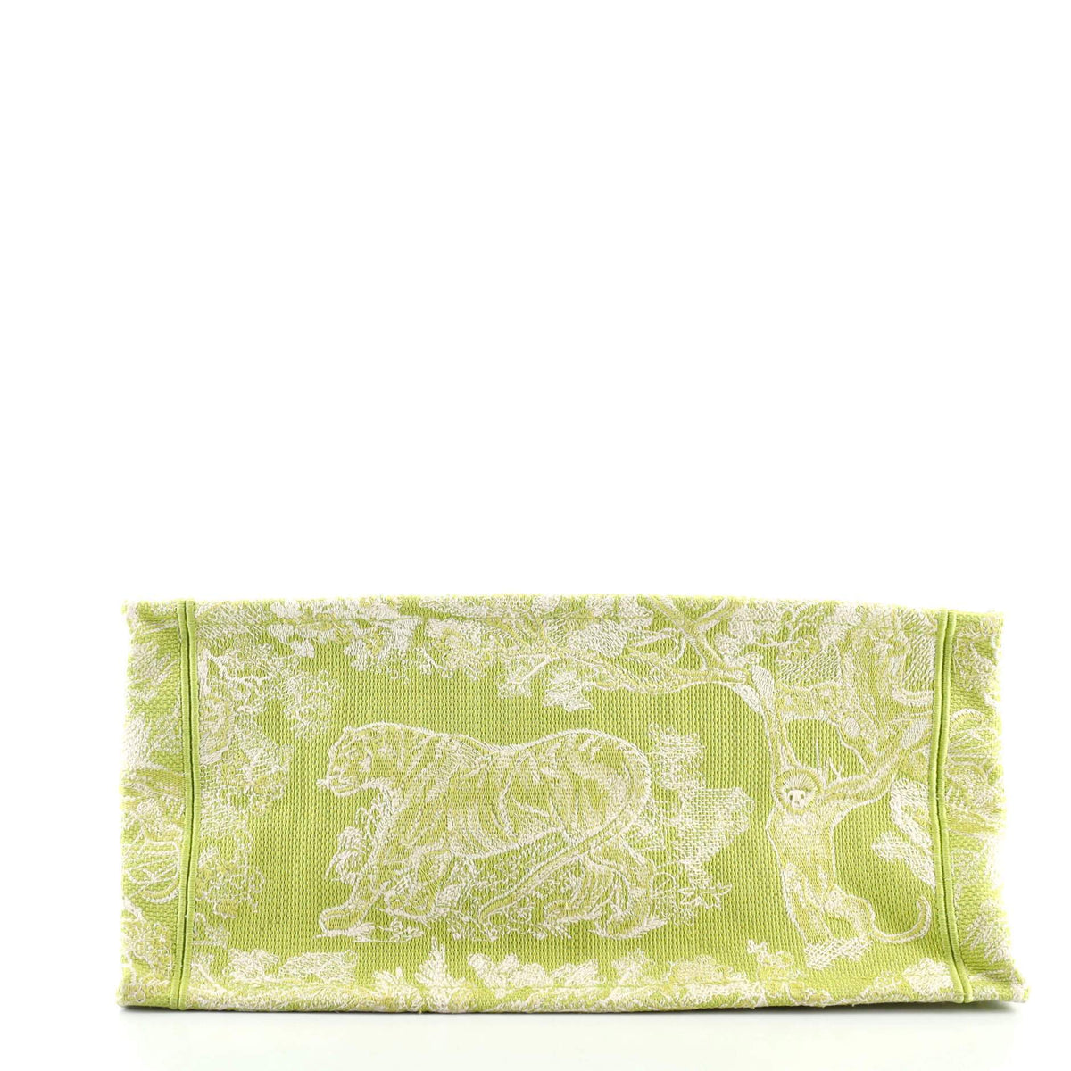 Book Tote Embroidered Canvas Small
