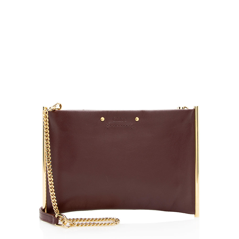 Chloe Calfskin Roy Mini Clutch (SHF-13385)