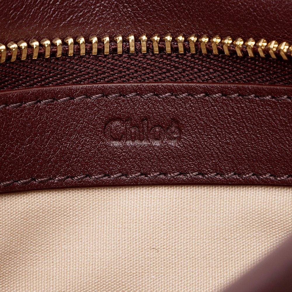 Chloe Calfskin Roy Mini Clutch (SHF-13385)