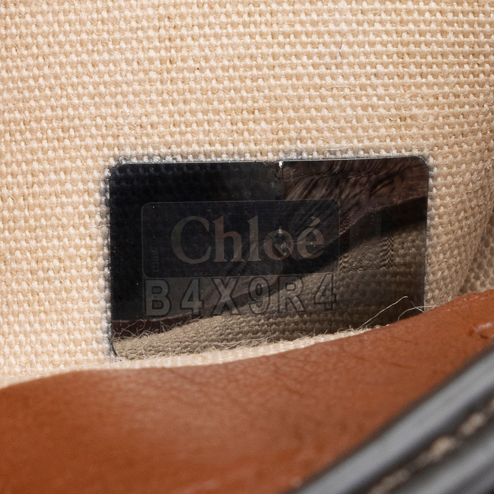 Chloe Calfskin Suede Faye Mini Shoulder Bag (SHF-16814)