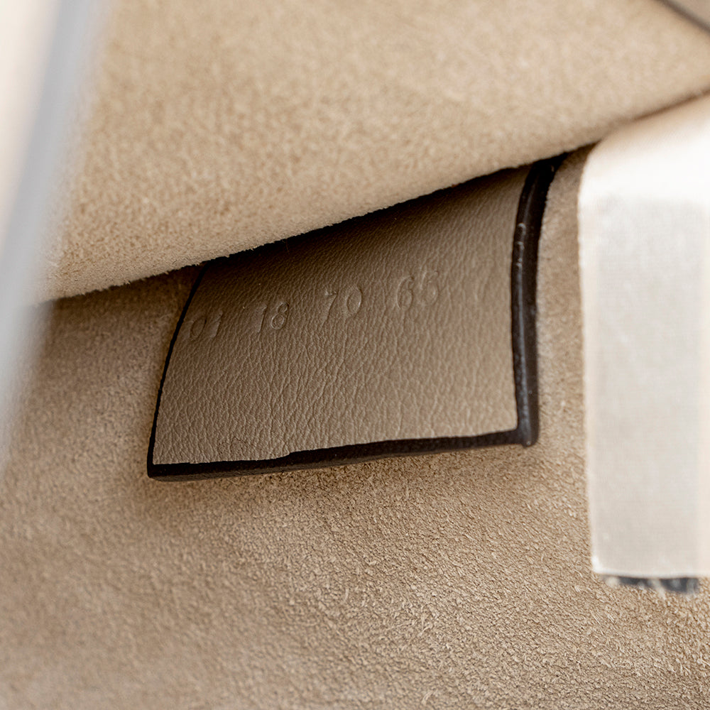 Chloe Calfskin Suede Nile Small Bracelet Bag (SHF-18310)