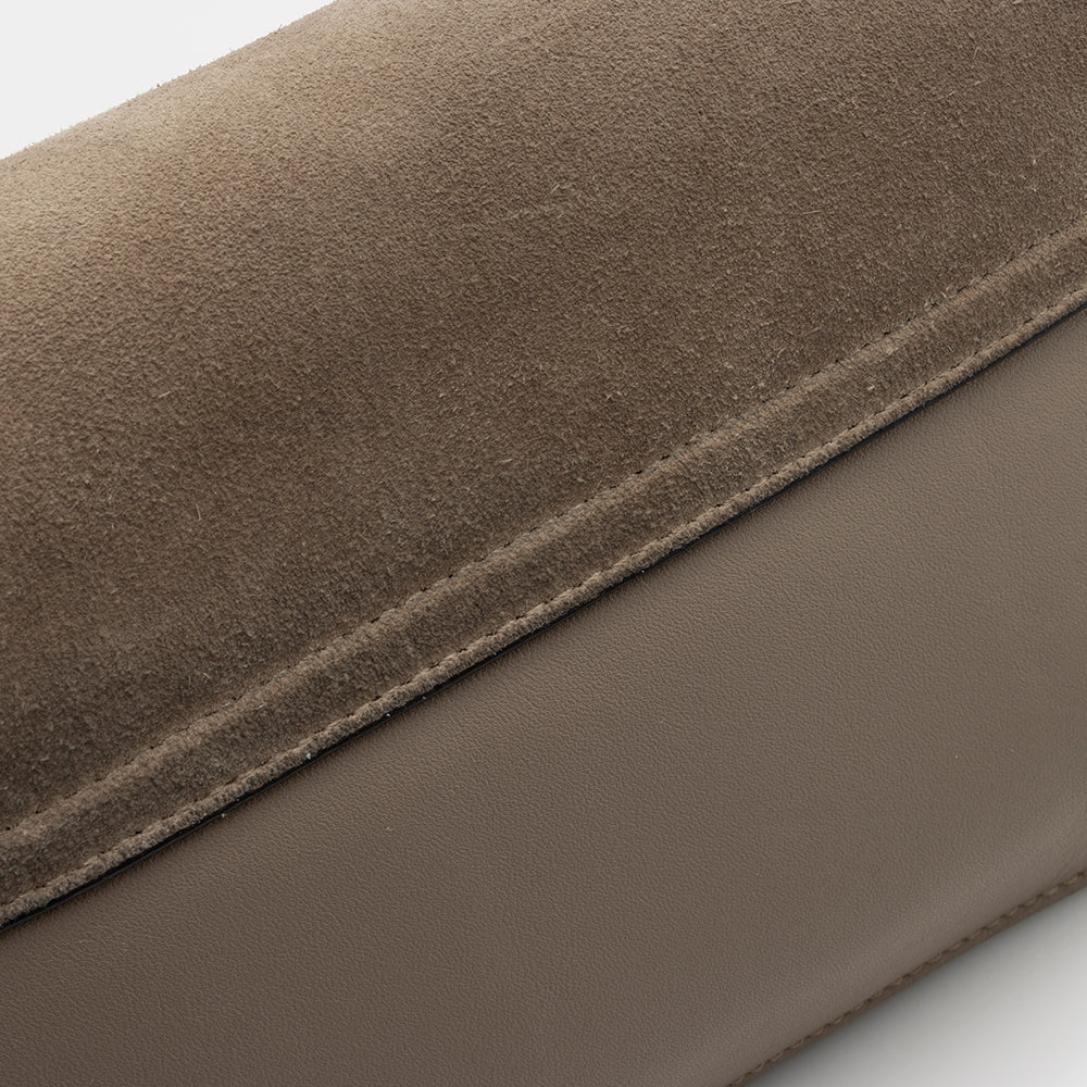 Chloe Calfskin Suede Small Faye Shoulder Bag (SHF-14628)