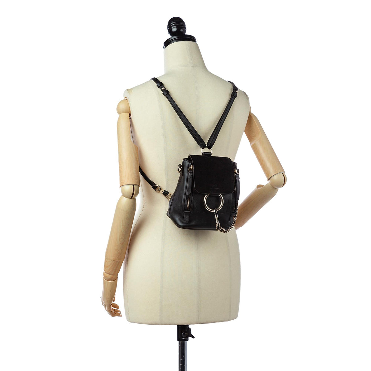 Chloe Faye Leather Backpack (SHG-26630)