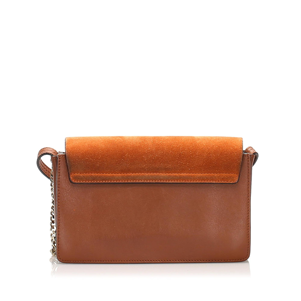Chloe Faye Leather Crossbody Bag (SHG-25743)