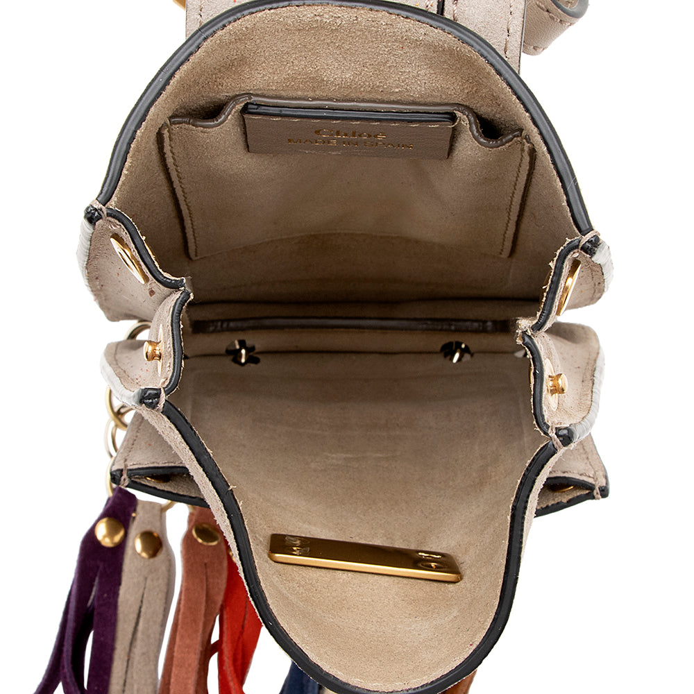 Chloe Leather Jane Mini Crossbody Bag (SHF-17808)
