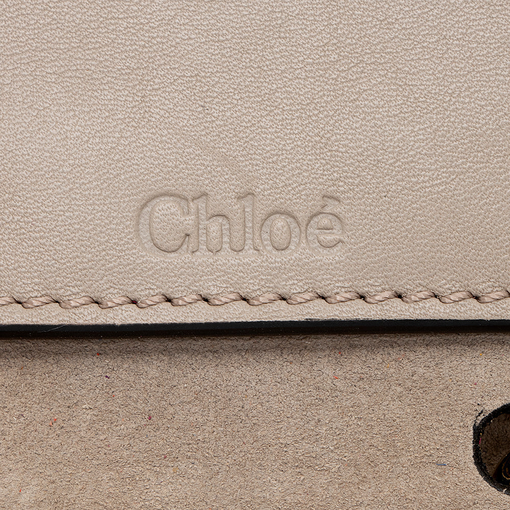 Chloe Leather Jane Mini Crossbody Bag (SHF-17808)