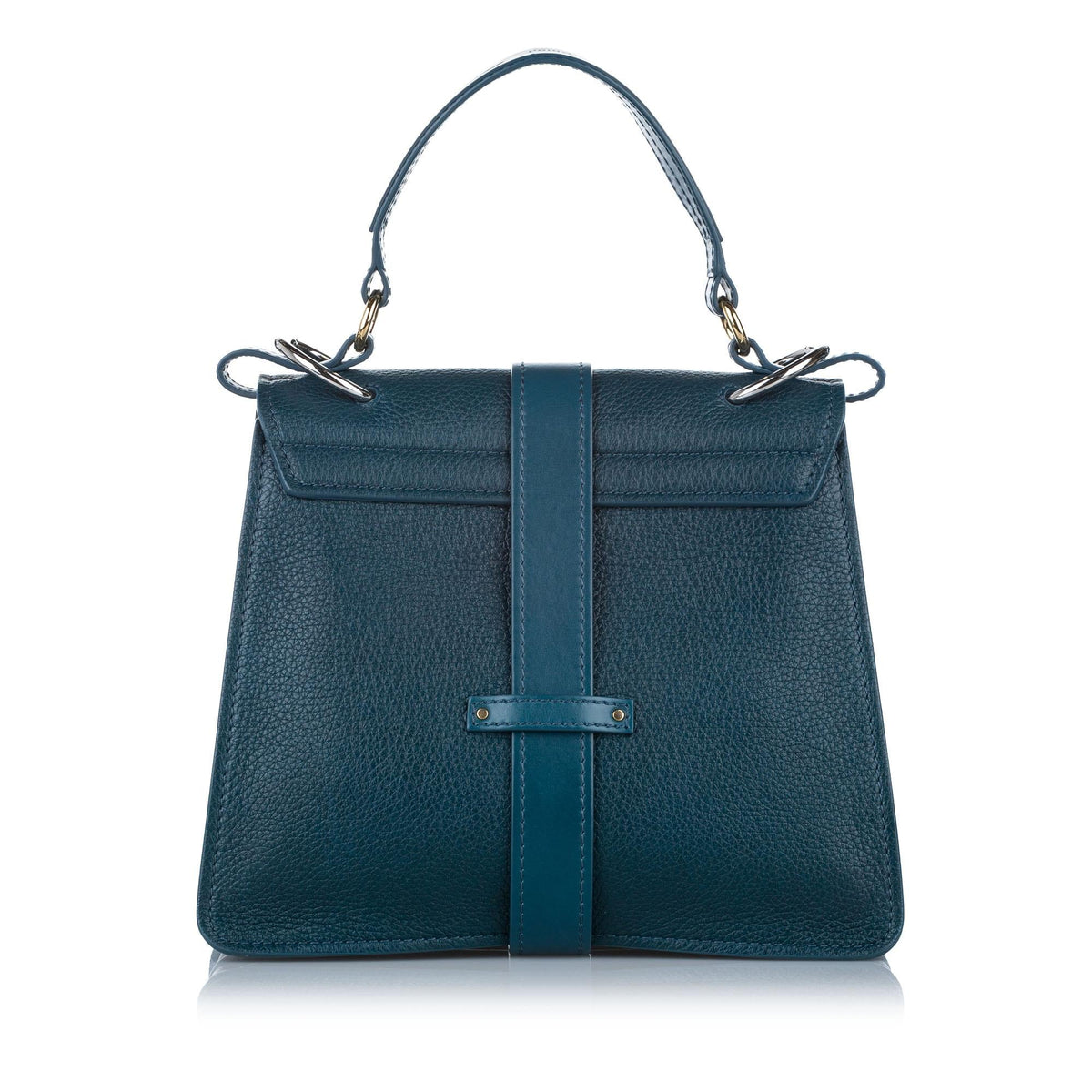 Chloe Medium Aby Leather Satchel (SHG-24443)