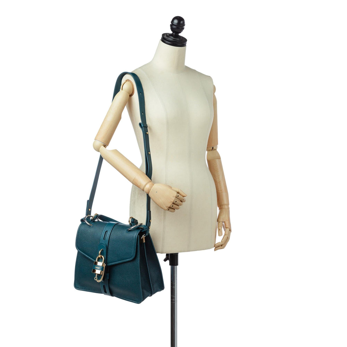 Chloe Medium Aby Leather Satchel (SHG-24443)