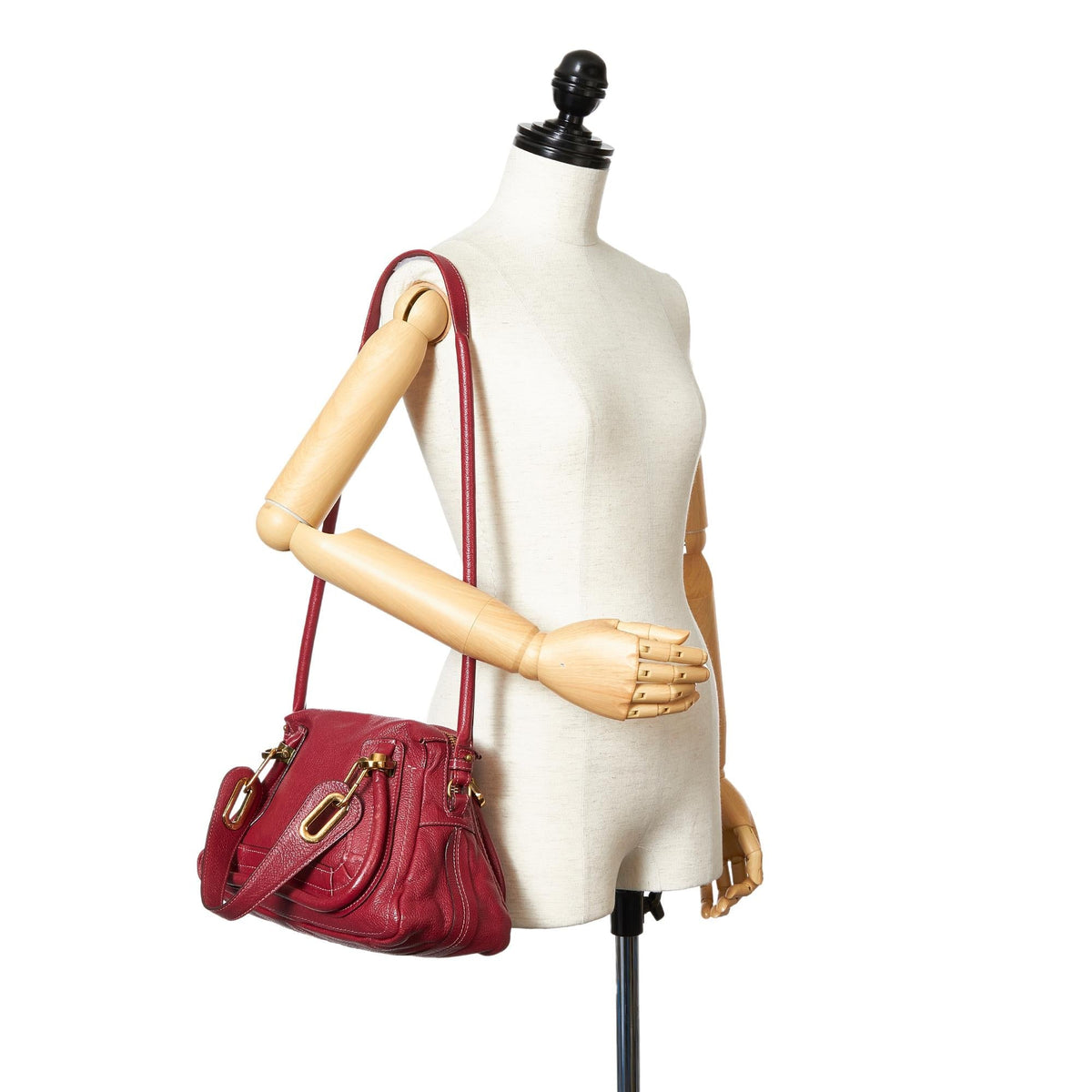 Chloe Paraty Leather Satchel (SHG-25501)