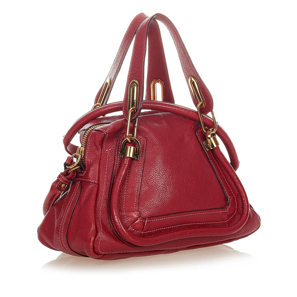 Chloe Paraty Leather Satchel (SHG-25501)