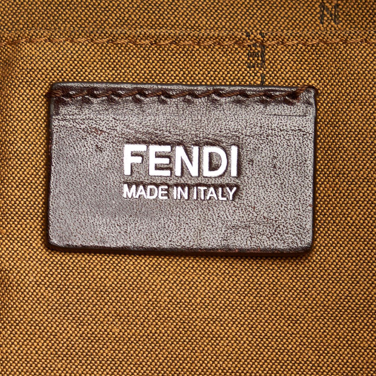 Fendi Unzipped Leather Shoulder Bag (SHG-25226)