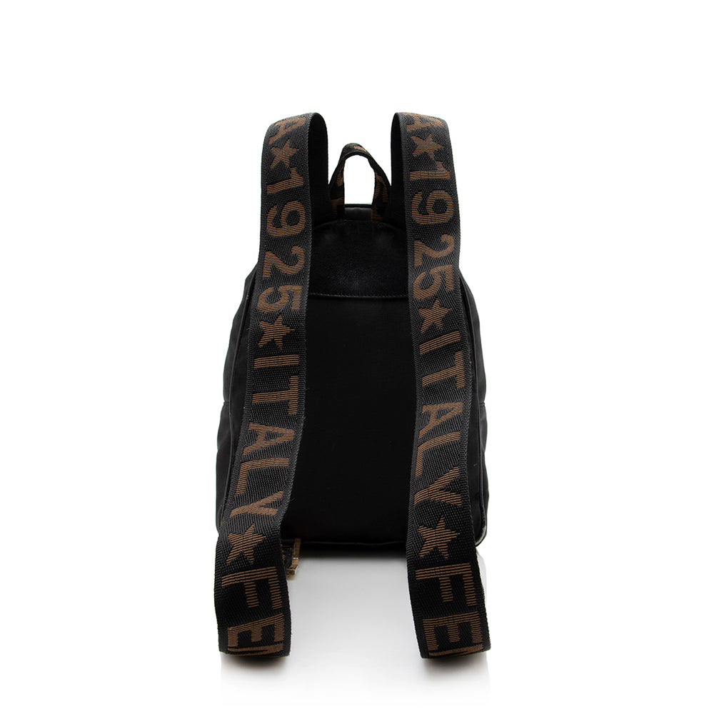 Fendi Vintage Nylon Logo Backpack (SHF-17036)
