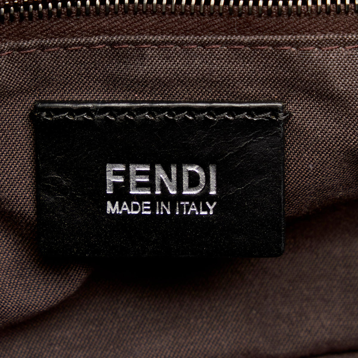 Fendi Zucchino Canvas Baguette (SHG-26702)