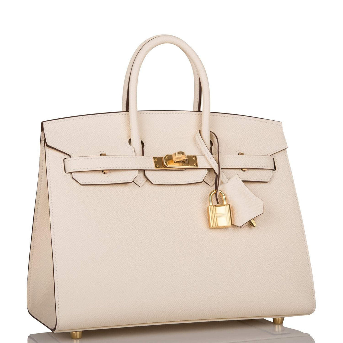 Hermes Nata Epsom Sellier Birkin 25cm Gold Hardware