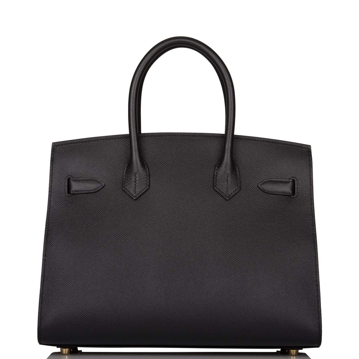 Hermes Birkin Sellier 30 Black Epsom Gold Hardware