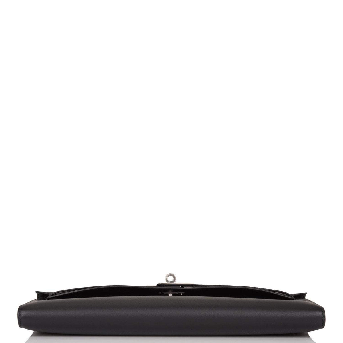 Hermes Black Swift Kelly Cut Palladium Hardware