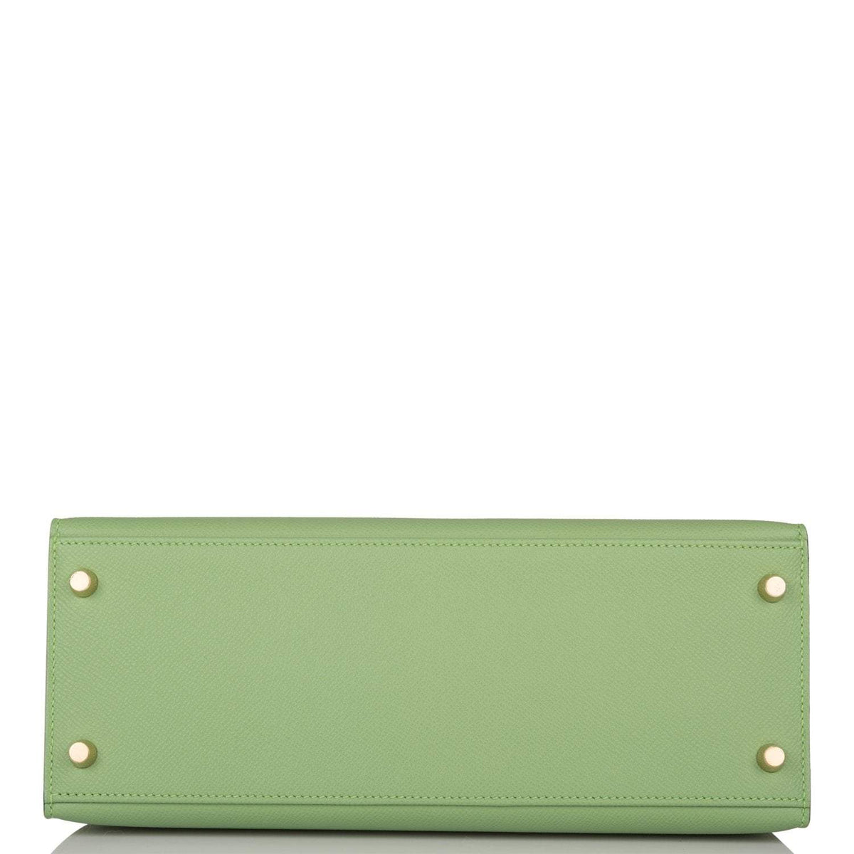 Hermes Vert Criquet Epsom Sellier Kelly 28cm Gold Hardware