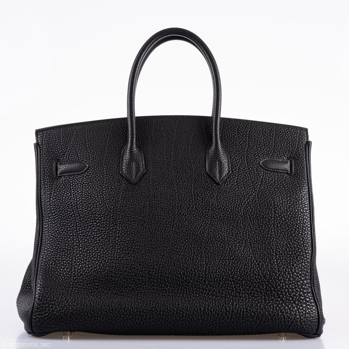 Hermes Birkin 35 Black Togo Palladium Hardware - 2003, Square G
