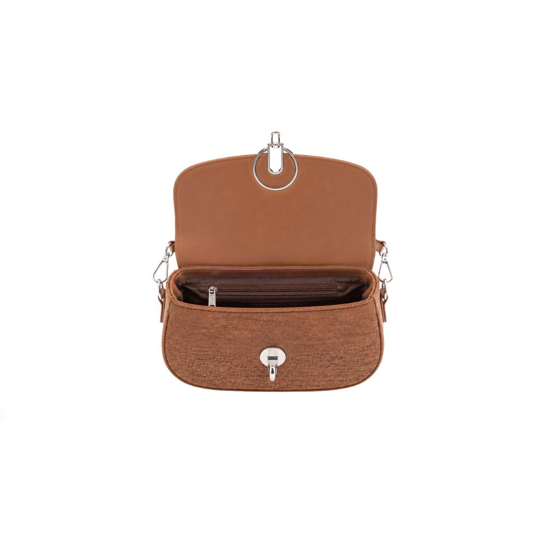 Zurelx Classic Brown Shoulder Bag