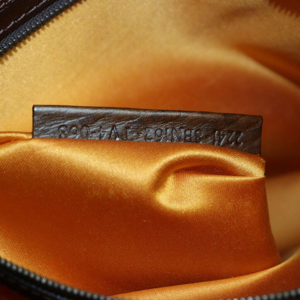 Fendi Hand Bag Canvas Blue