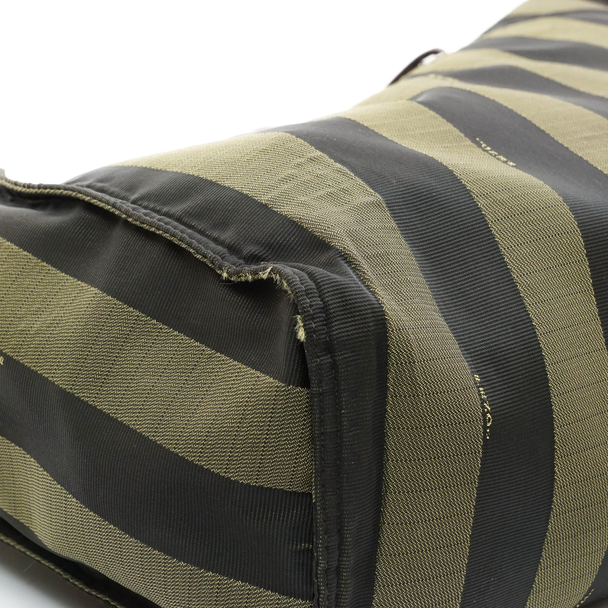 Fendi Tote Bag Black Coated Canvas