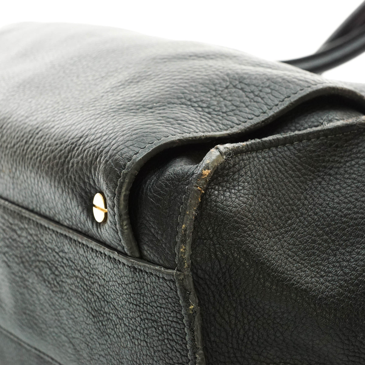 Chloe Hand Bag Leather Black