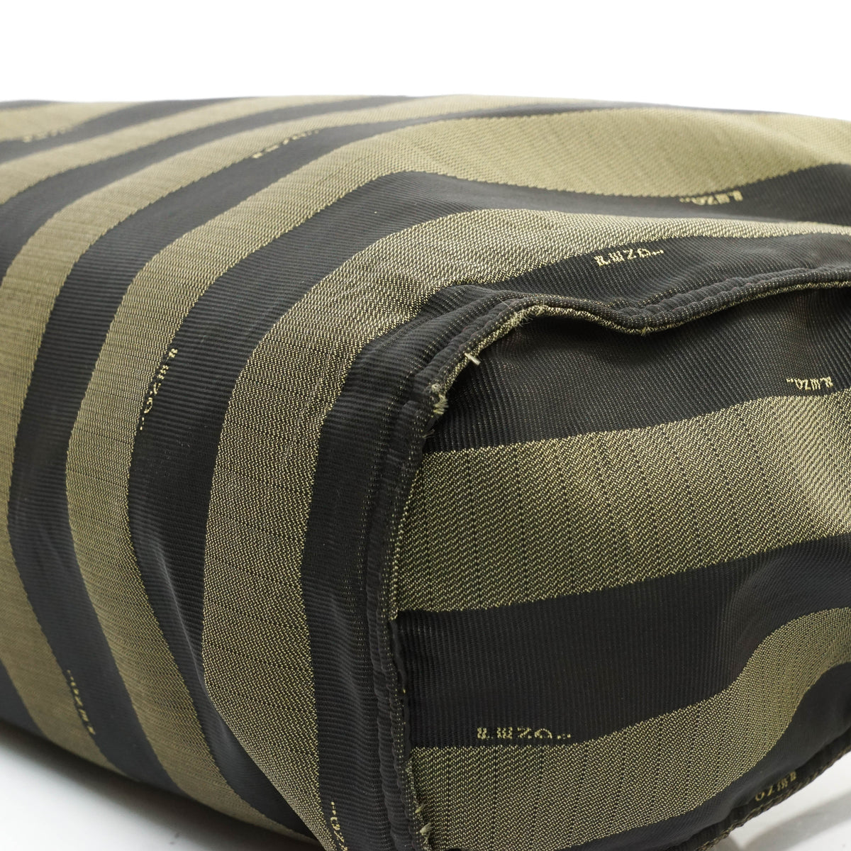 Fendi Tote Bag Black Coated Canvas