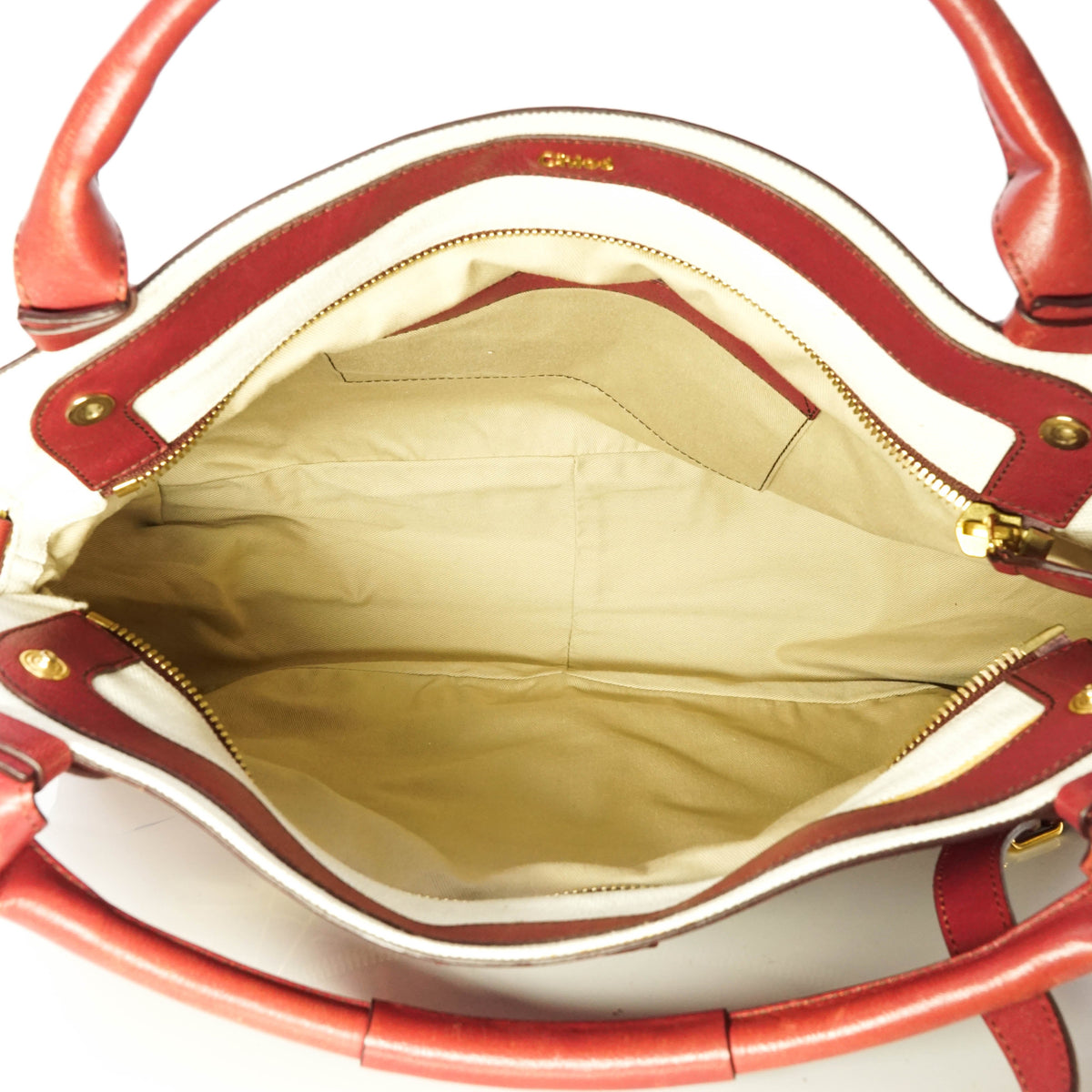 Chloe Hand Bag Leather Fuschia
