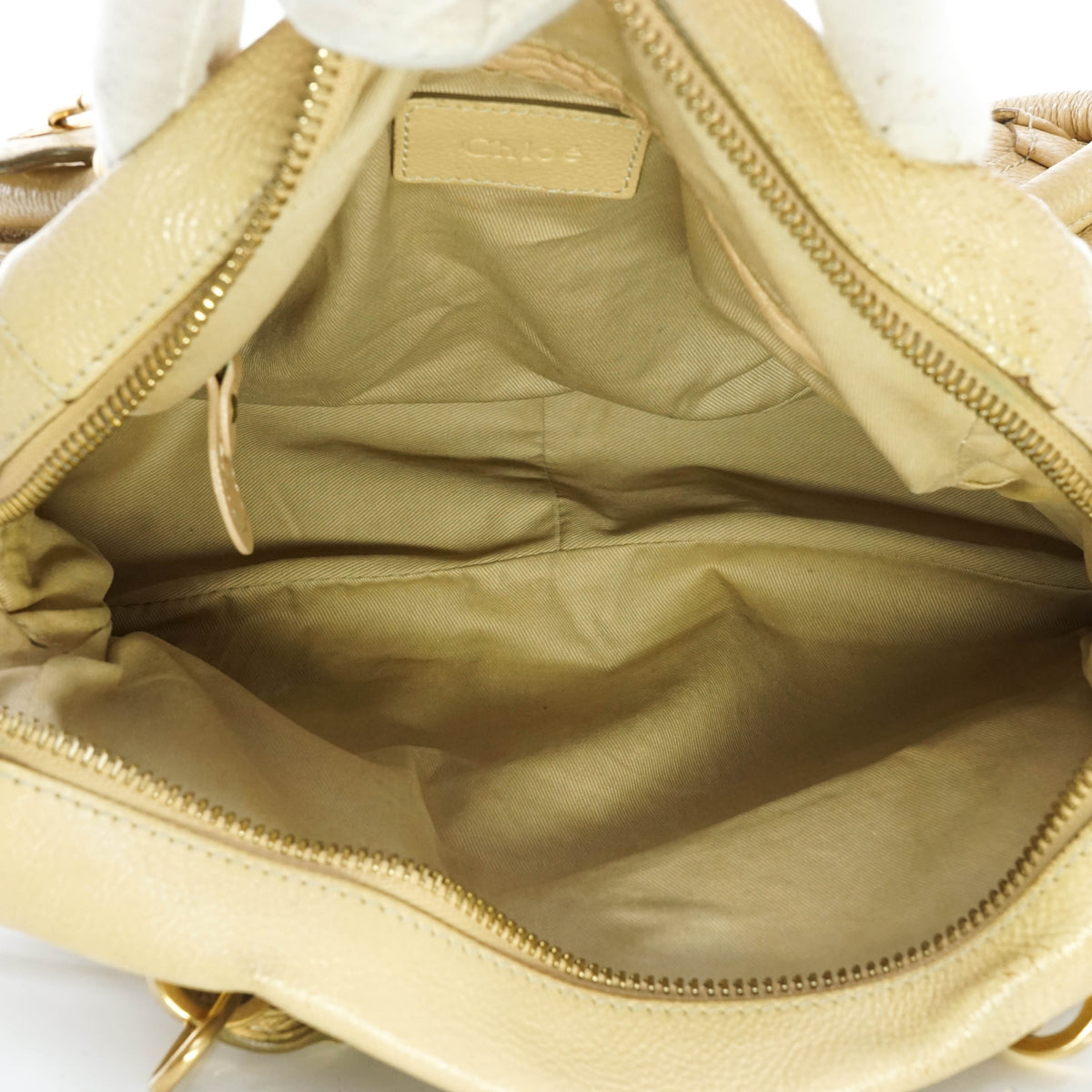 Chloe Paraty Tote Bag Leather Light