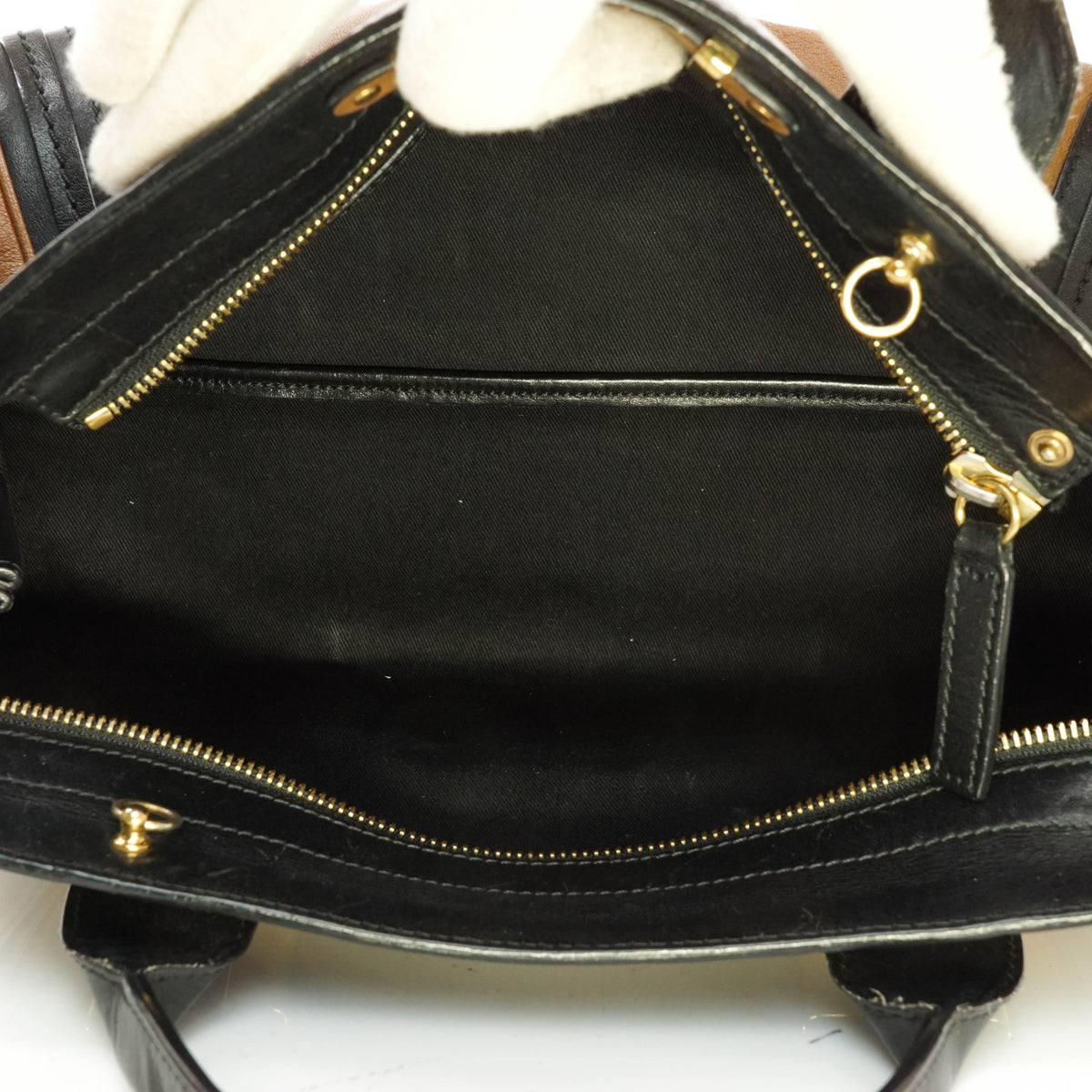 Chloe Alice Hand Bag Leather Black
