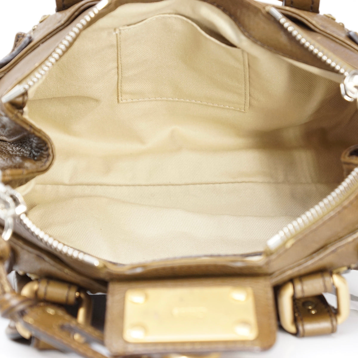 Chloe Paddington Shoulder Bag Brown