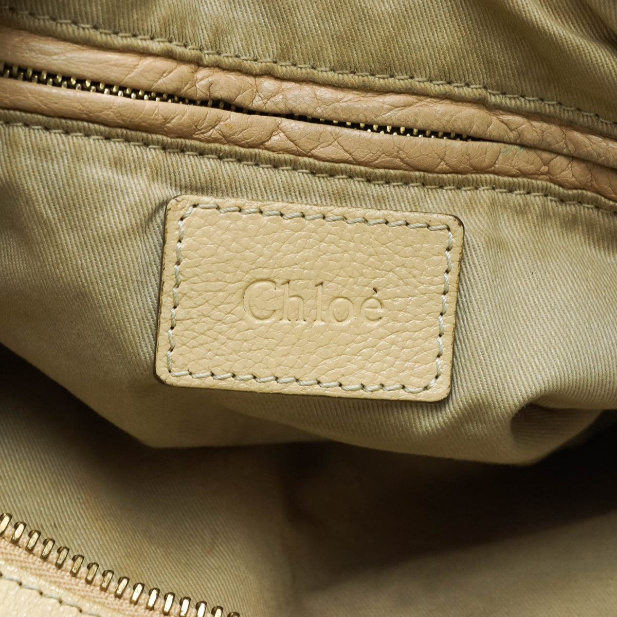 Chloe Paraty Tote Bag Leather Light