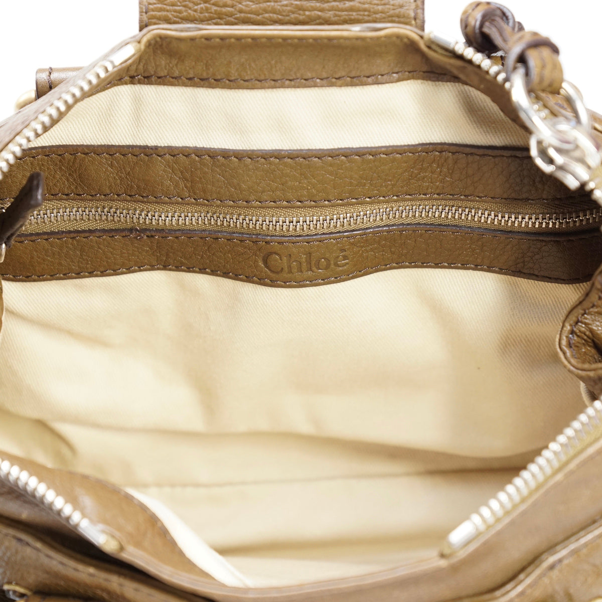Chloe Paddington Shoulder Bag Brown