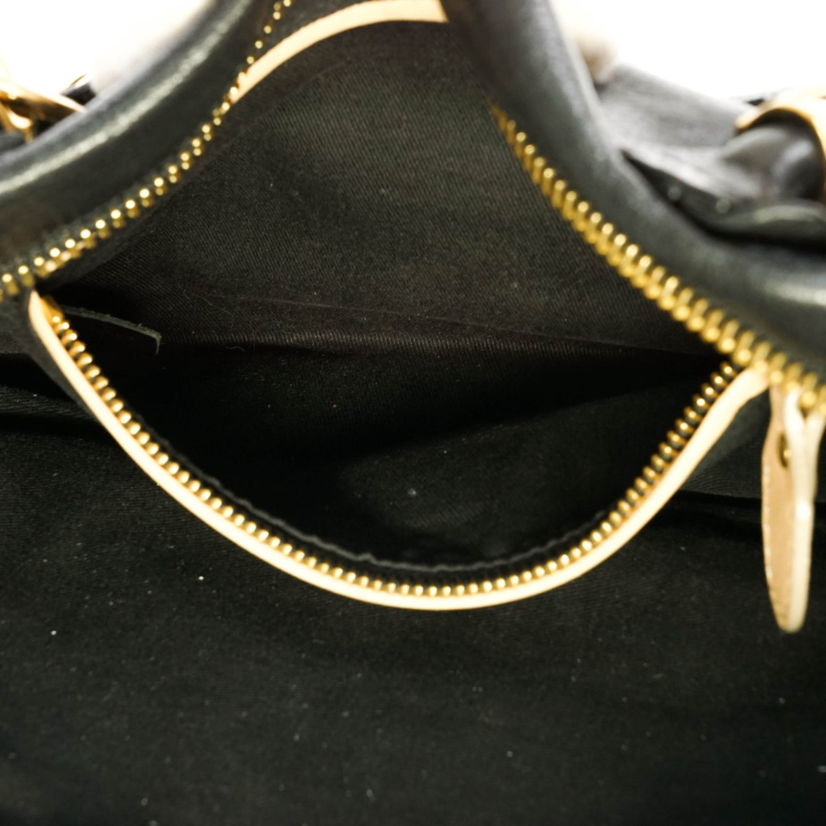 Chloe Shoulder Bag Black Leather