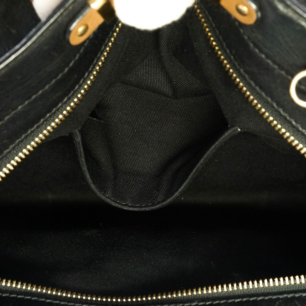 Chloe Alice Hand Bag Leather Black