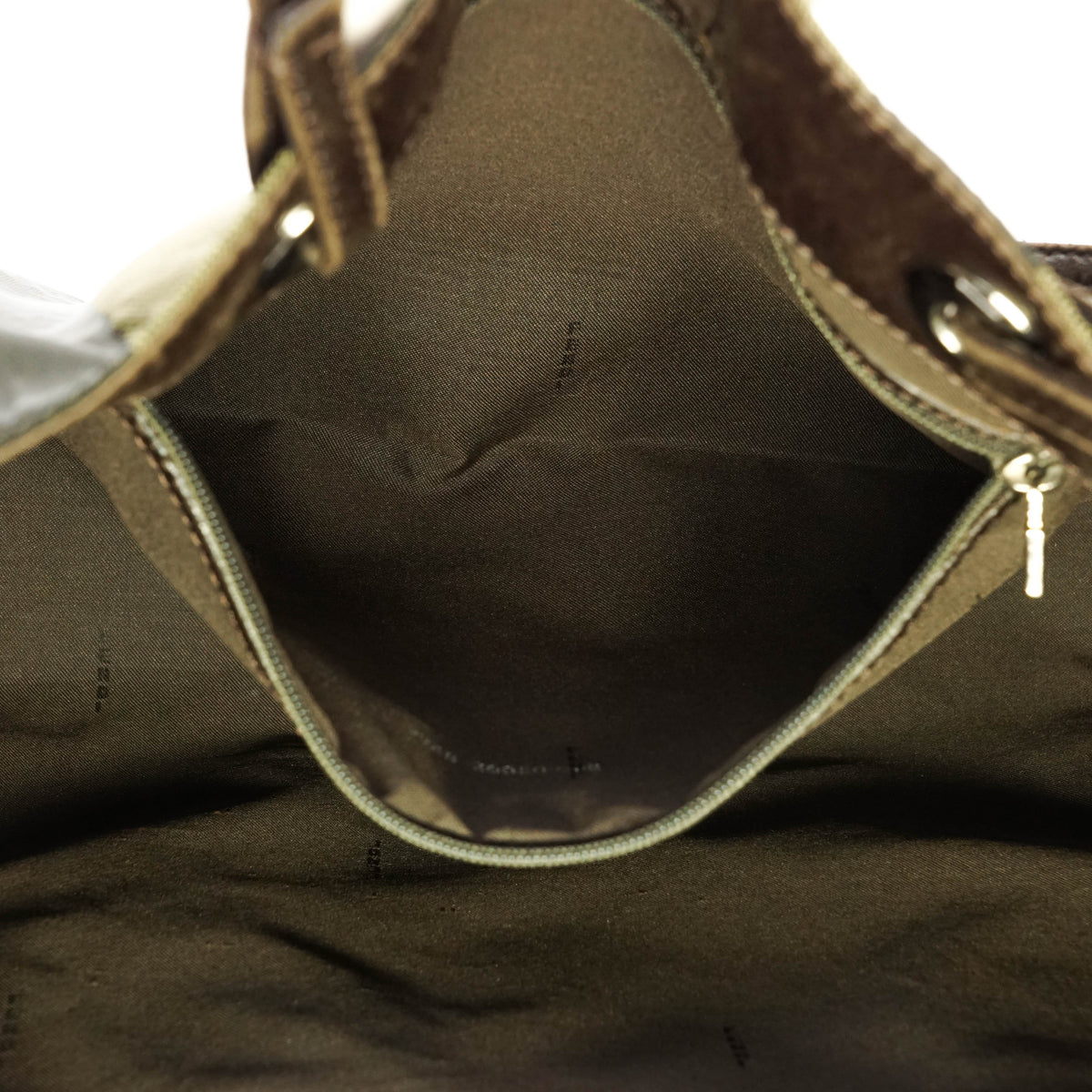 Fendi Tote Bag Black Coated Canvas