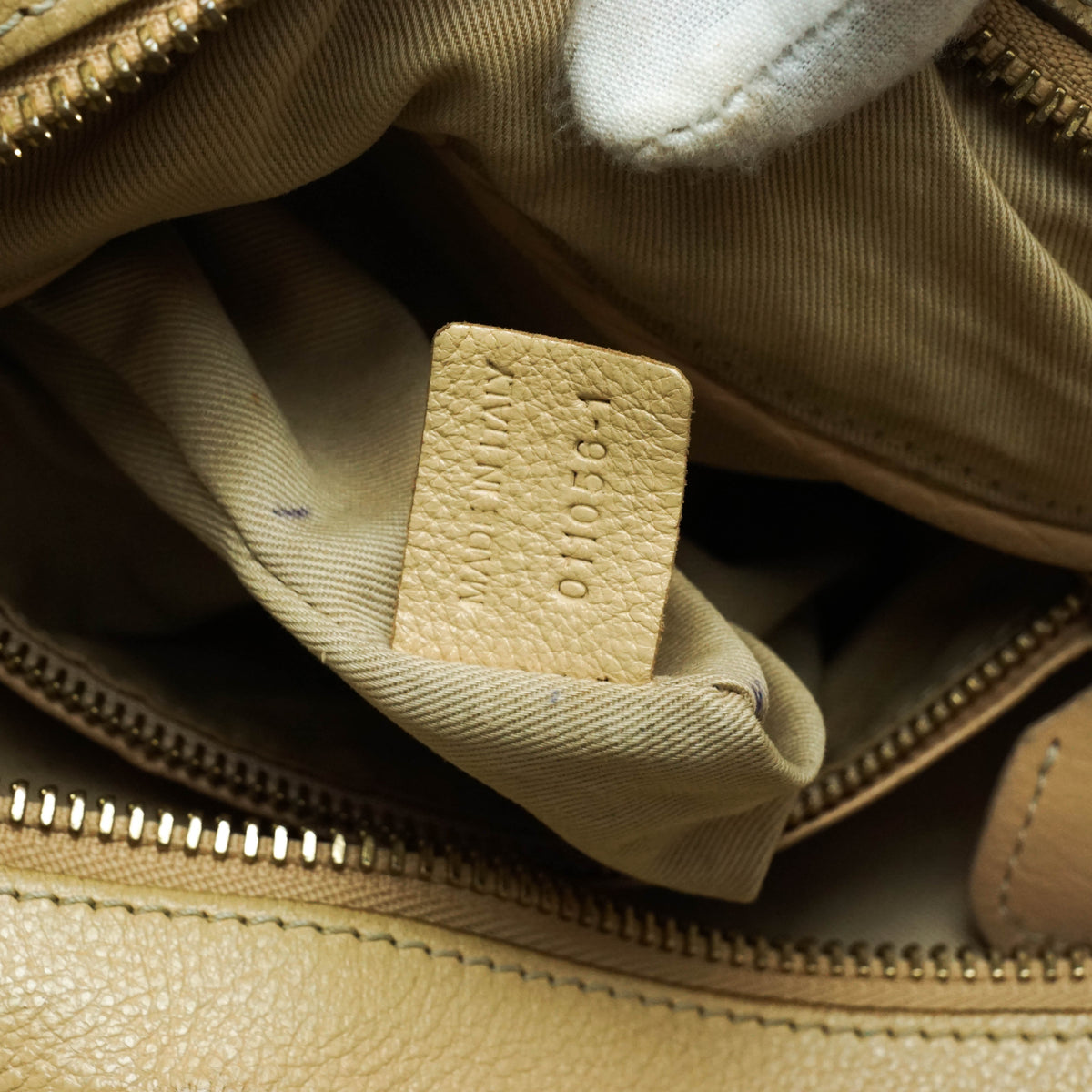 Chloe Paraty Tote Bag Leather Light