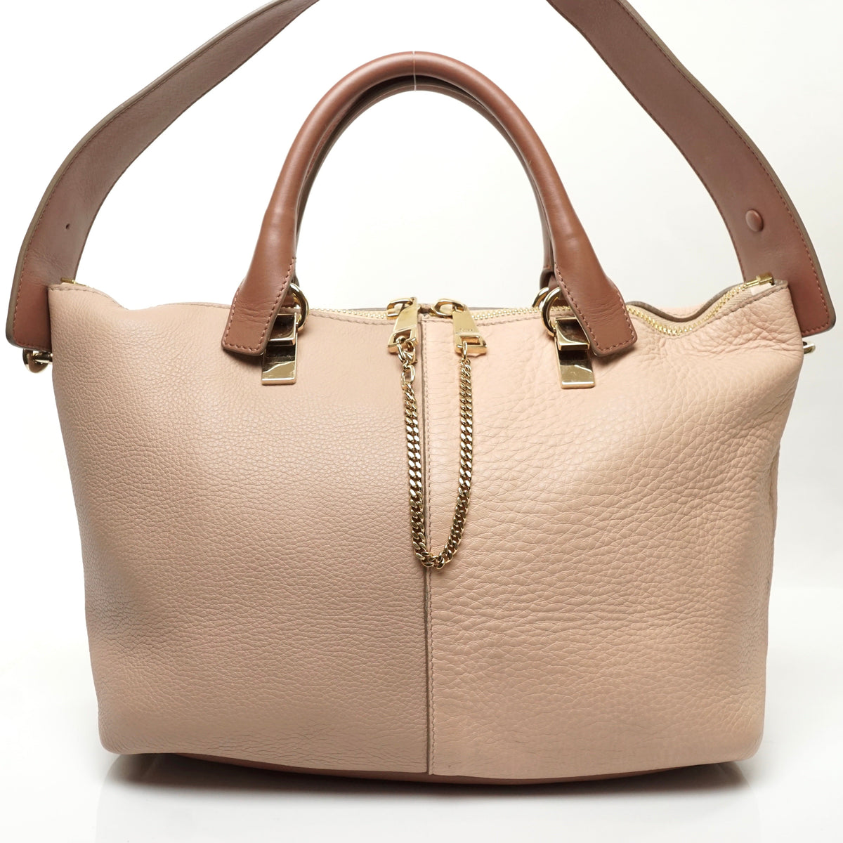 Chloe Baylee Hand Bag Leather Pink